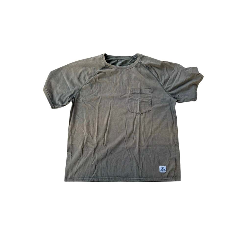 Rugged Elements Men's Olive Drab Green Short Sleeve Crew Neck Outdoor T-Shirt